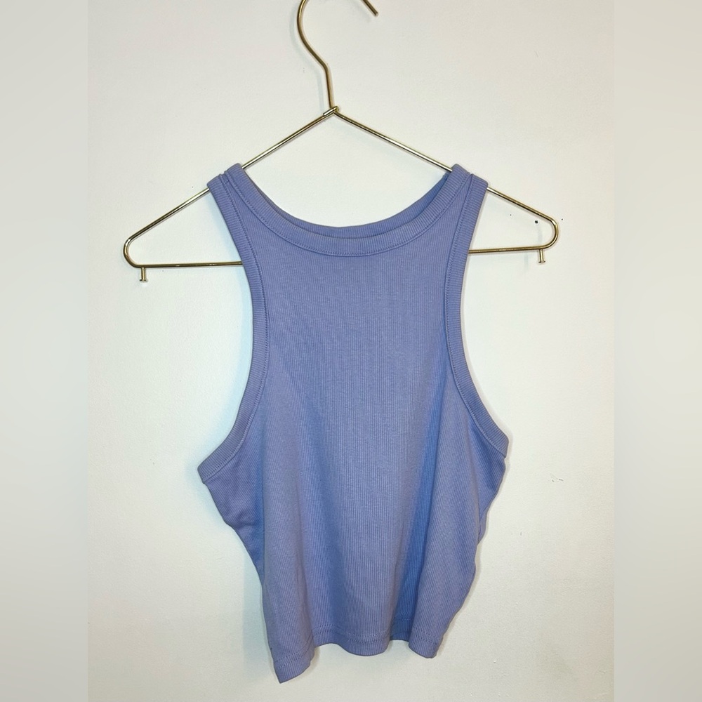 Purple halter top tank top from H&M size small